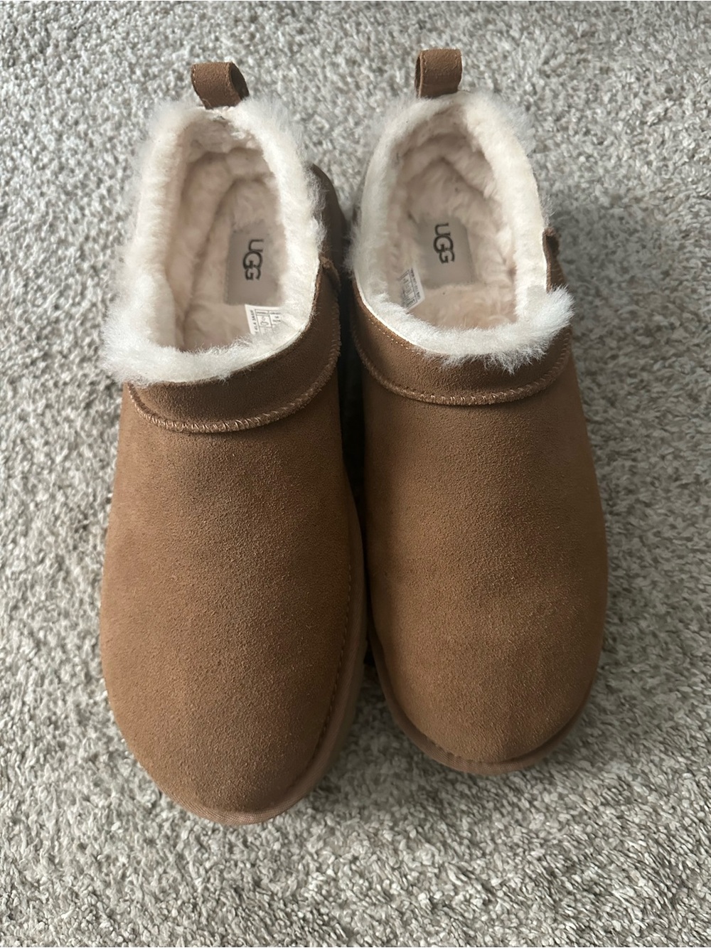 UGG Classic Micro Boot in Chestnut Brown
